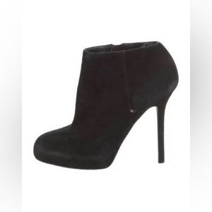 Sergio Rossi suede ankle booties